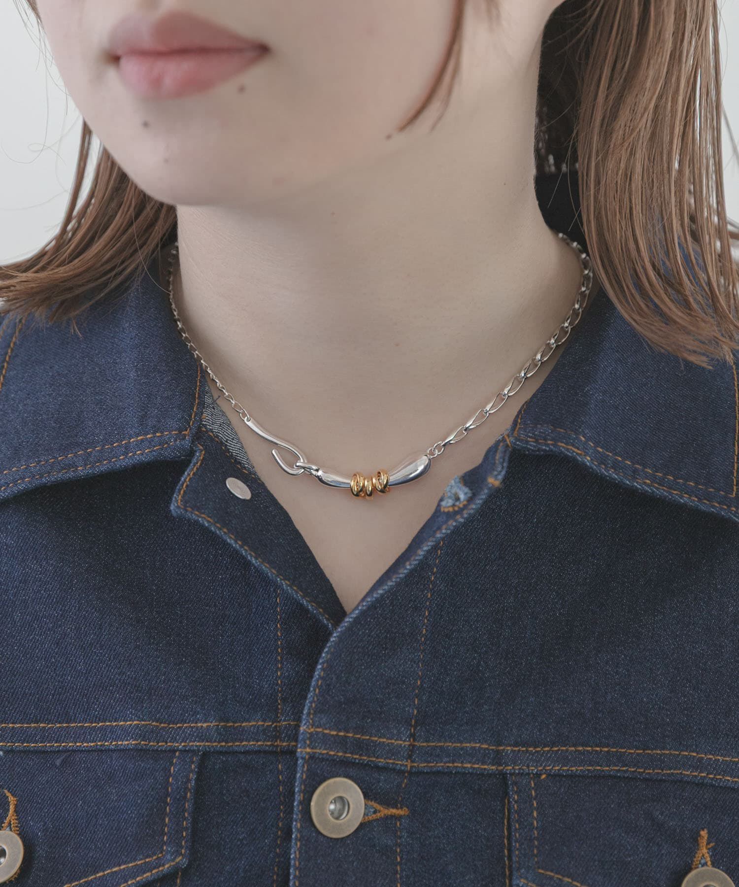 Sonny Label 「LAPUIS　Flow Coil チョーカー」|ネックレス|ゴールド系その他