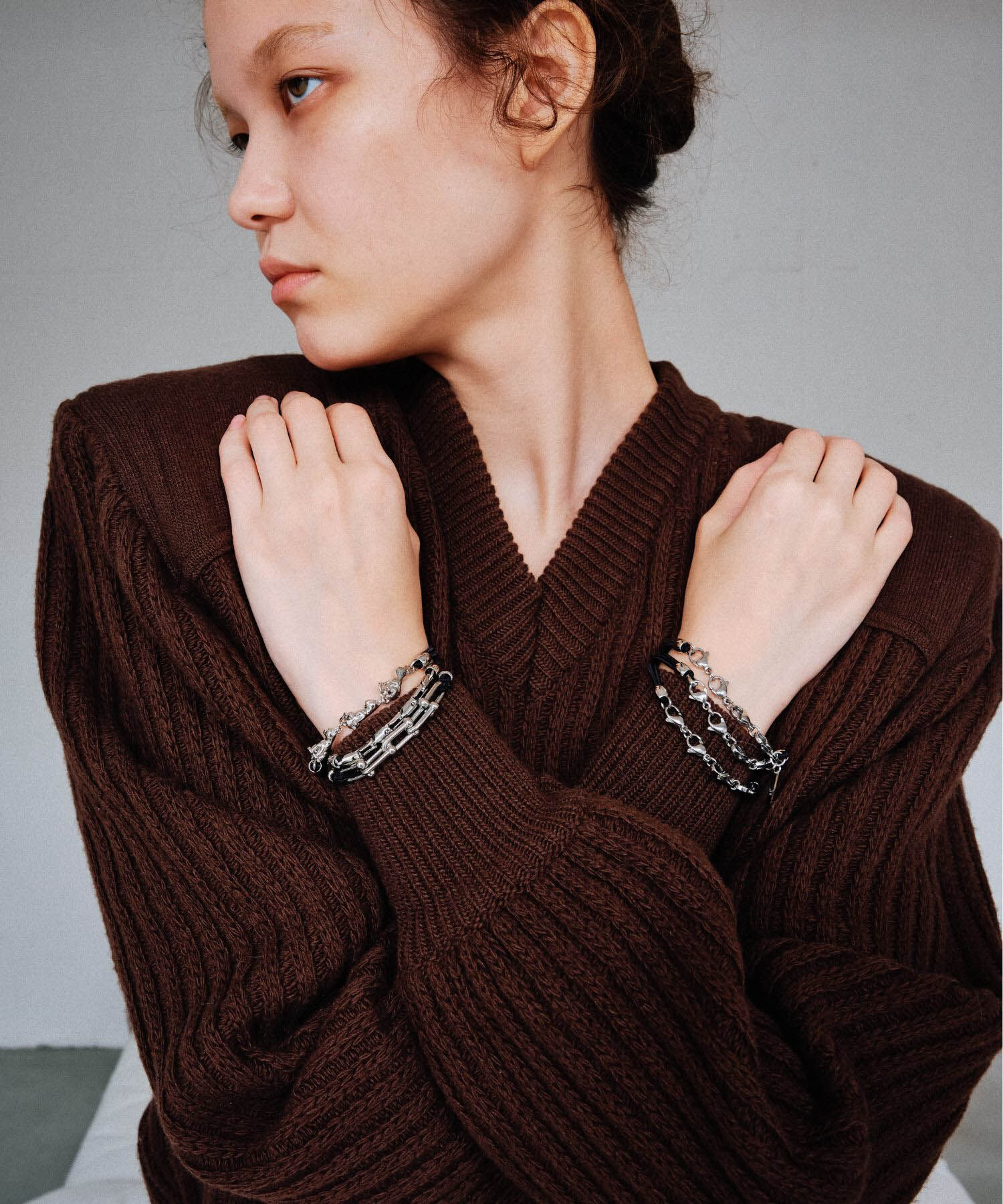 URBAN RESEARCH ROSSO「heyep　Link Chain Hair Ties-3P」|ヘアゴム・シュシュ|