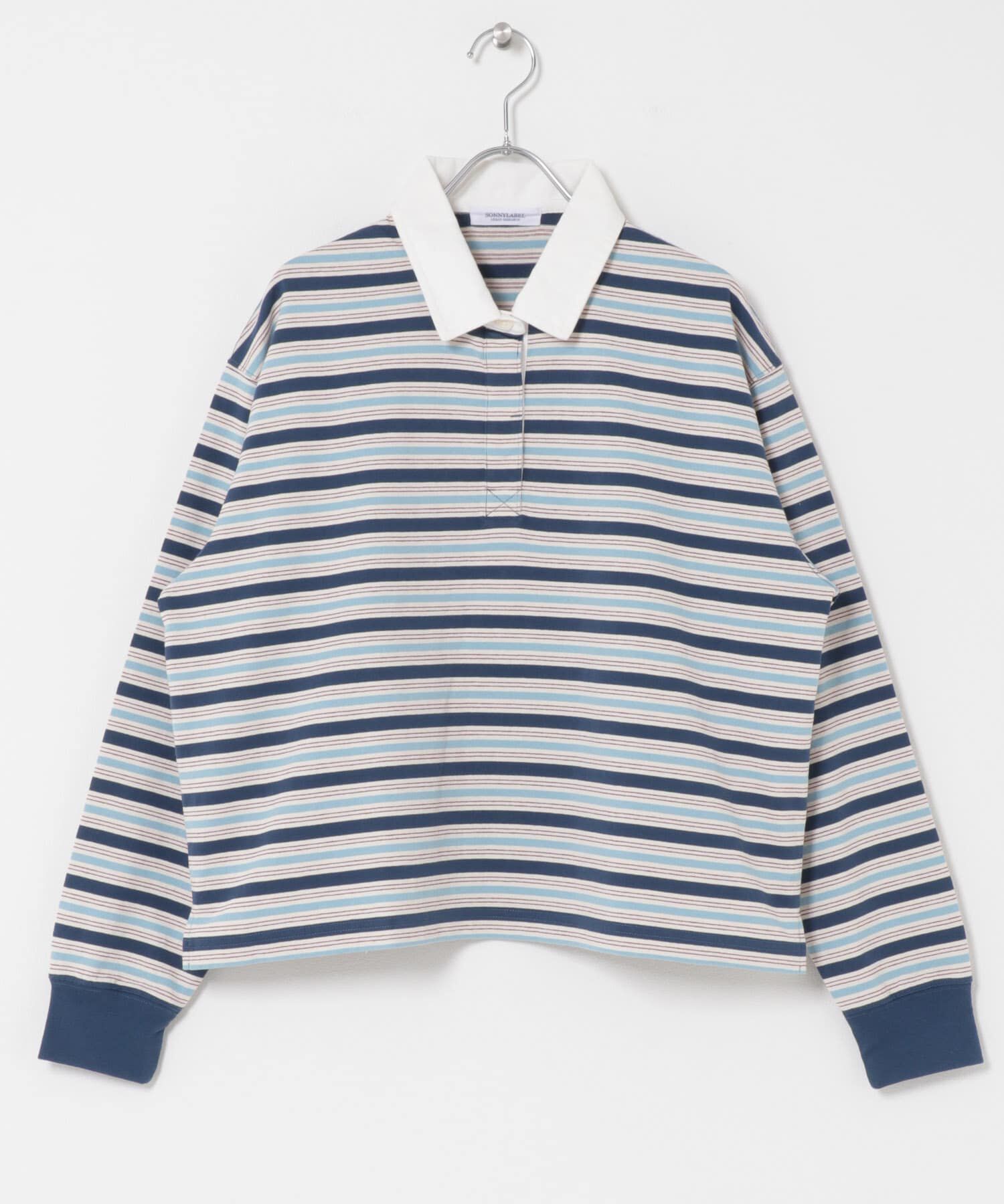 Sonny Label 「マルチボーダーラガーシャツ」|Tシャツ・カットソー|