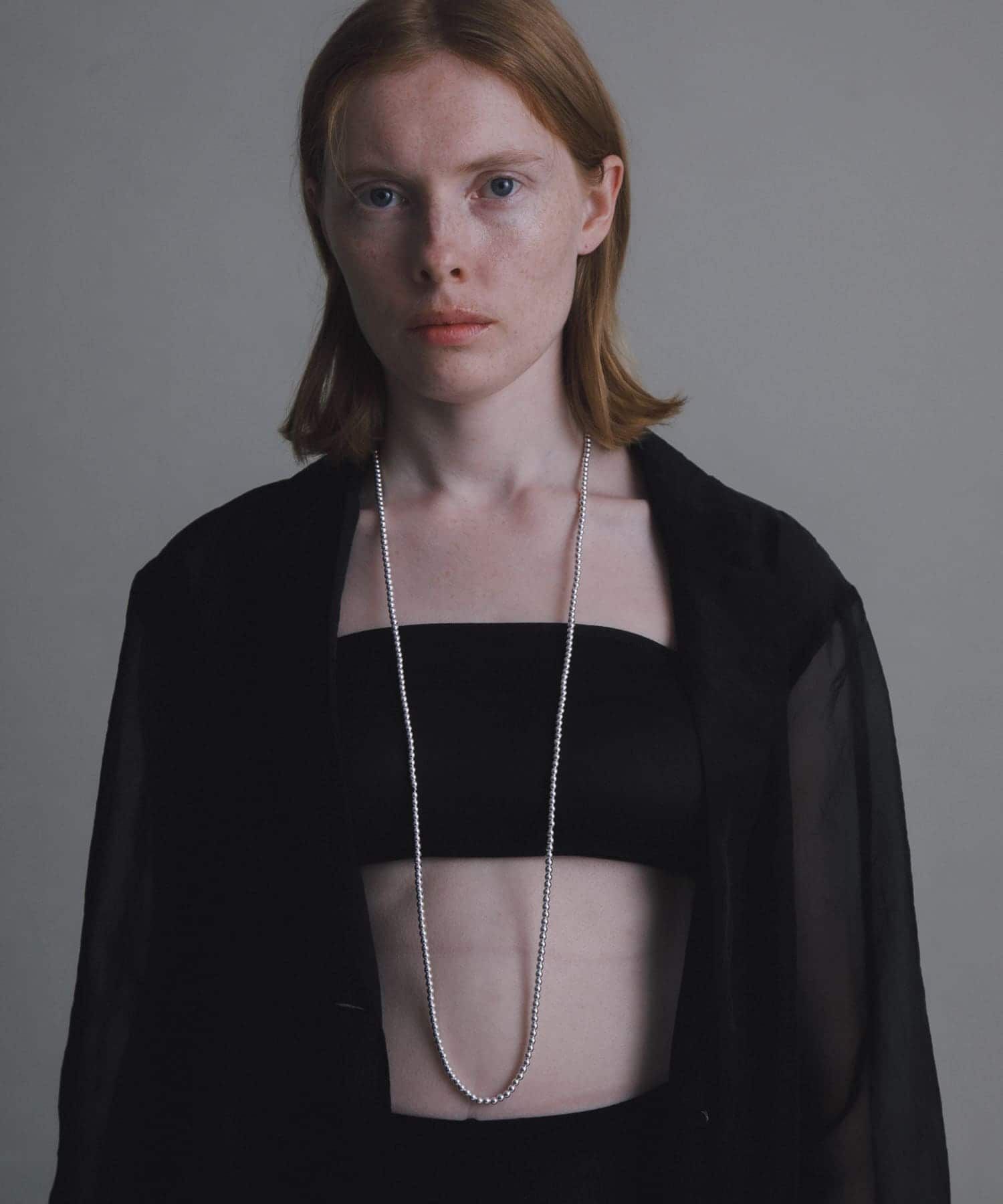 URBAN RESEARCH「decor『デコール』　HEMATITE 4MMBALL NECKLACE」|ネックレス|