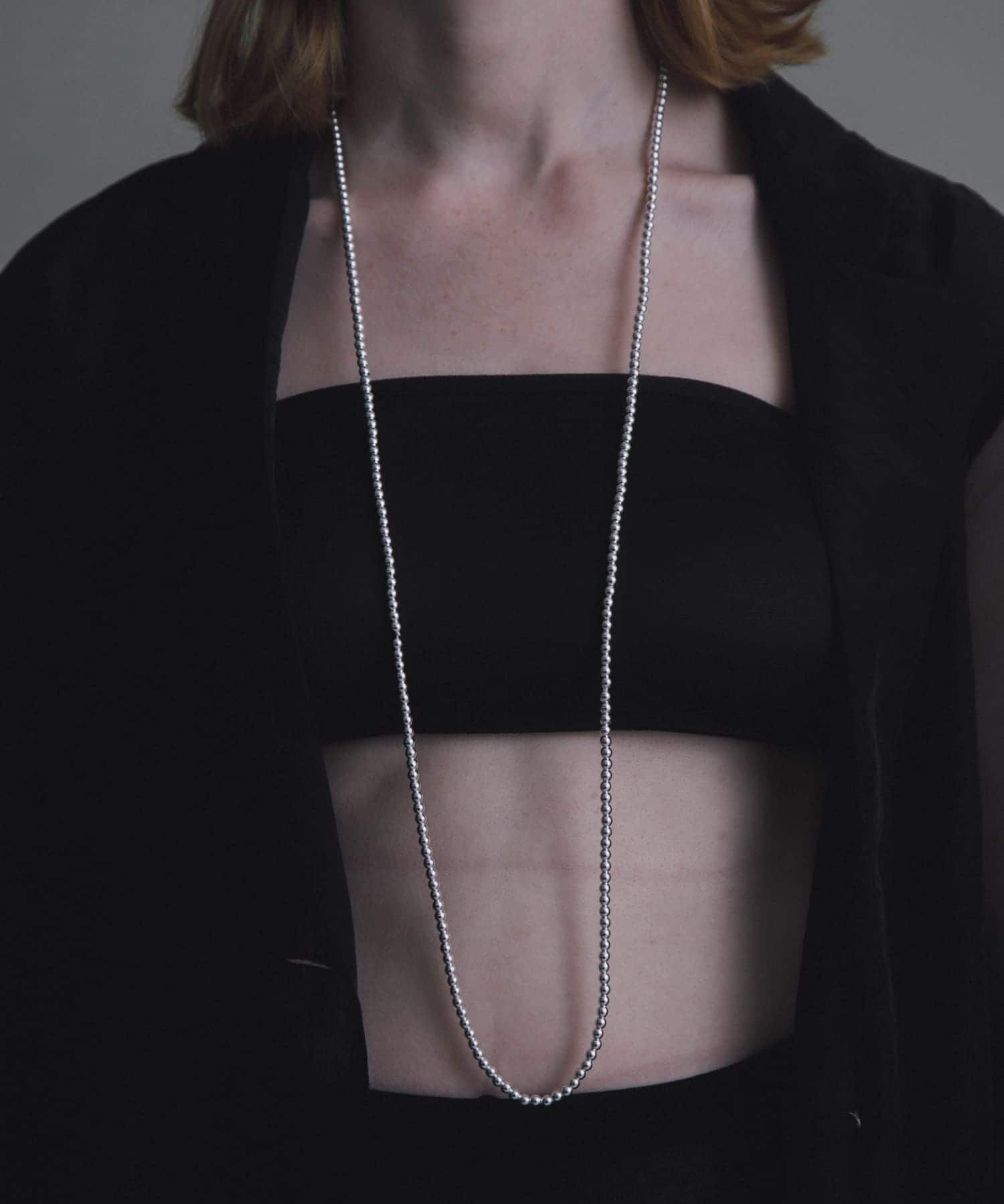 URBAN RESEARCH「decor『デコール』　HEMATITE 4MMBALL NECKLACE」|ネックレス|