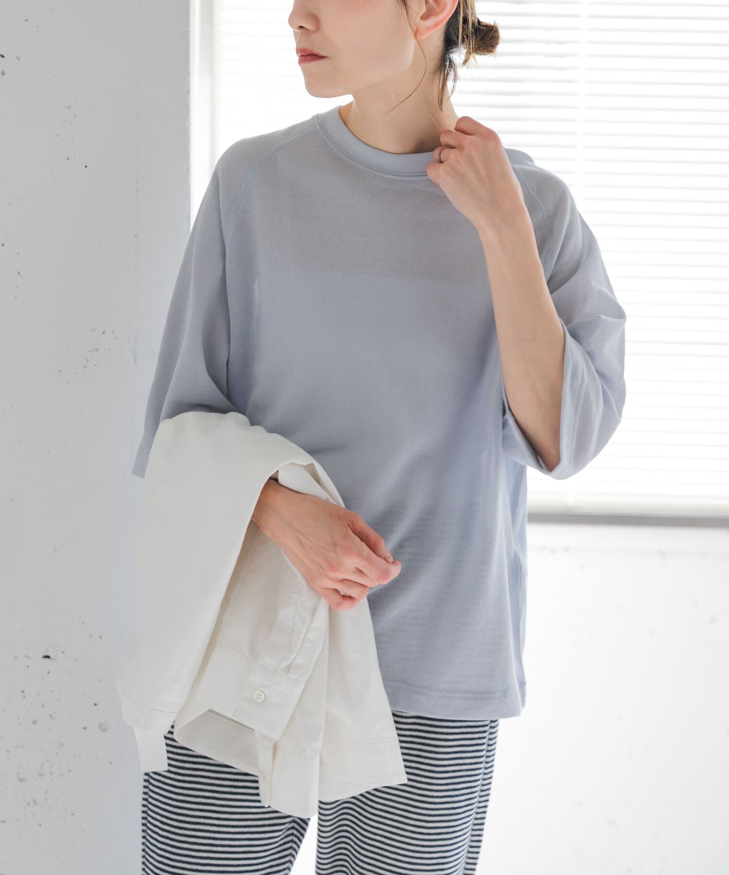 URBAN RESEARCH DOORS「FORK&SPOON　シアー裏毛プルオーバー」|Tシャツ・カットソー|