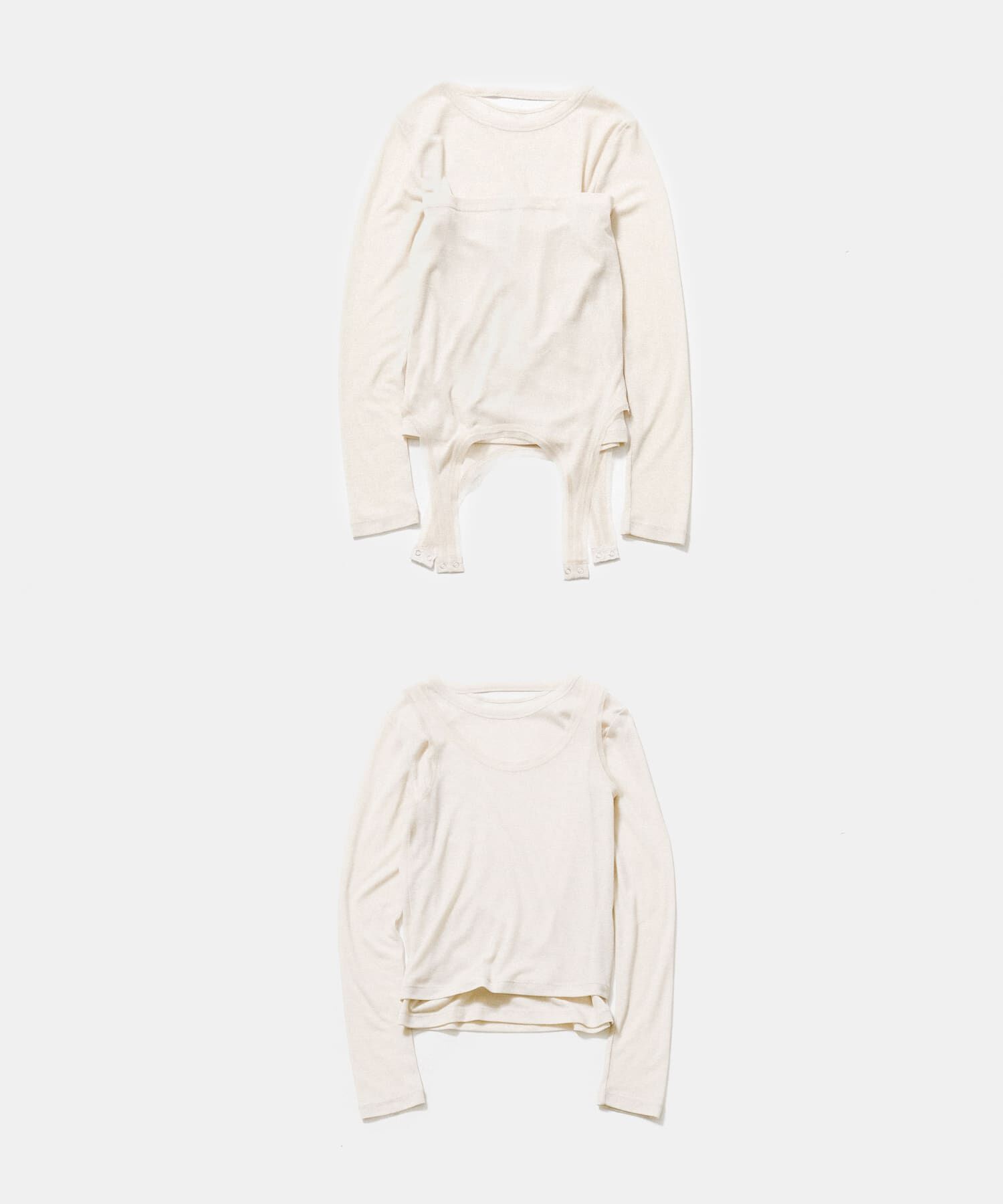 LAATO「layered piping tee」|Tシャツ・カットソー|