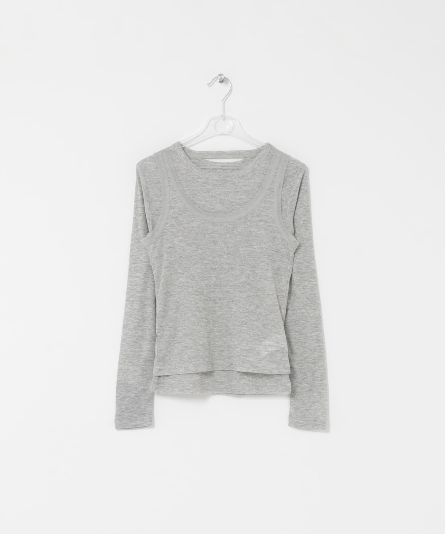 LAATO「layered piping tee」|Tシャツ・カットソー|