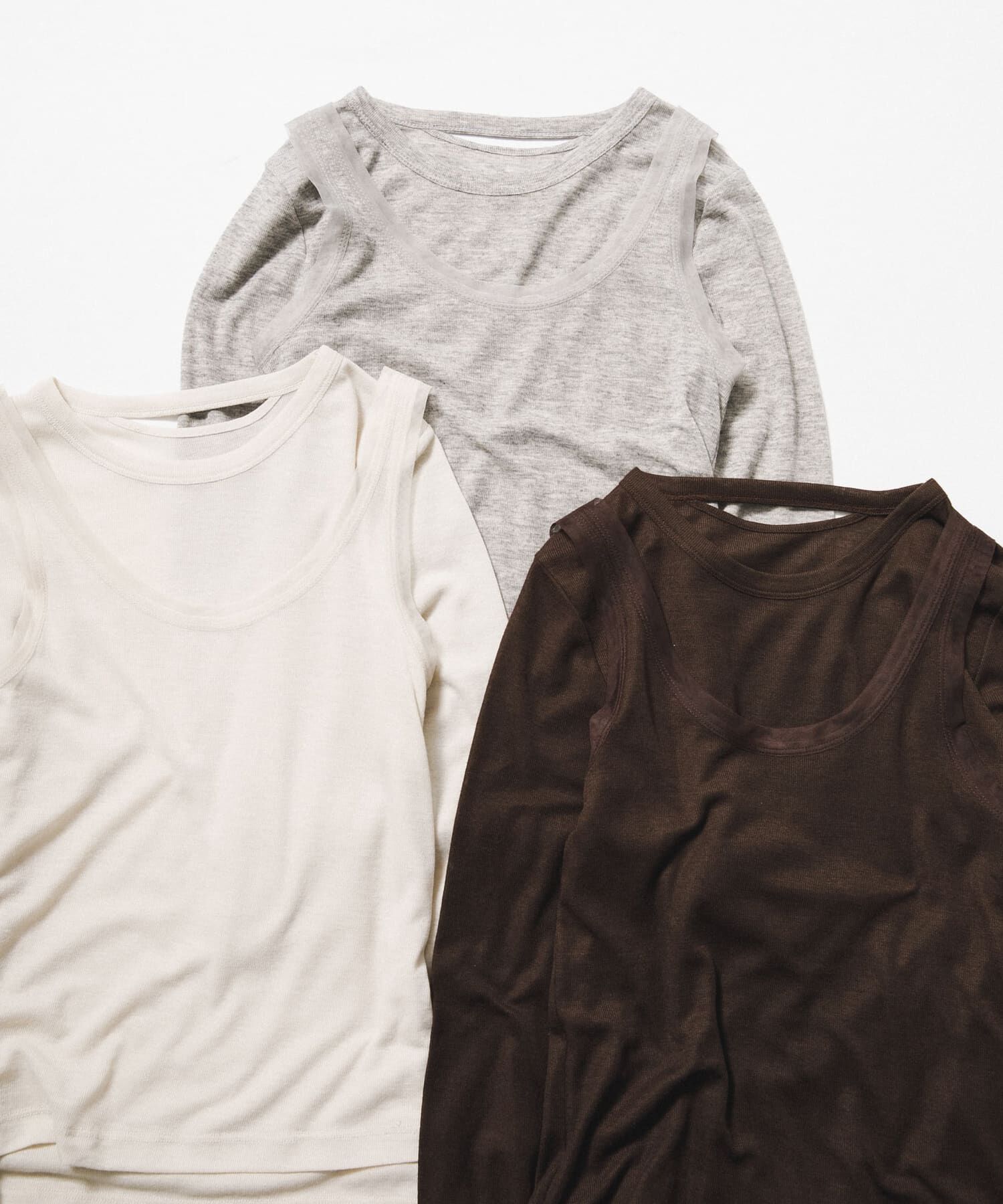 LAATO「layered piping tee」|Tシャツ・カットソー|