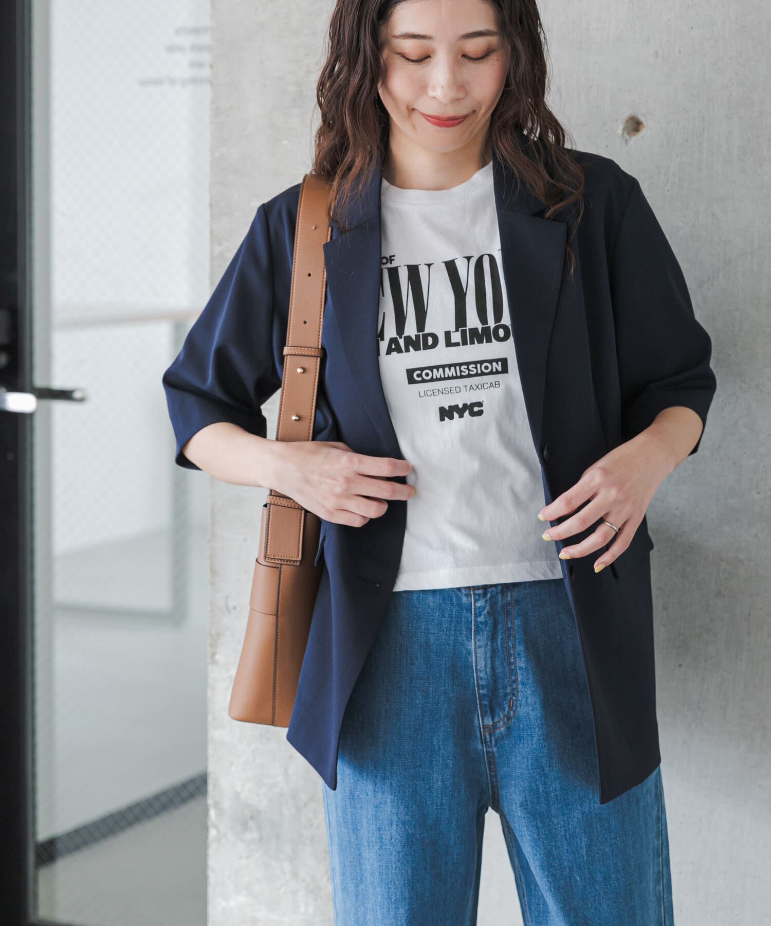 URBAN RESEARCH DOORS「『UR TECH』完声/涼 ハーフスリーブジャケット」|その他|