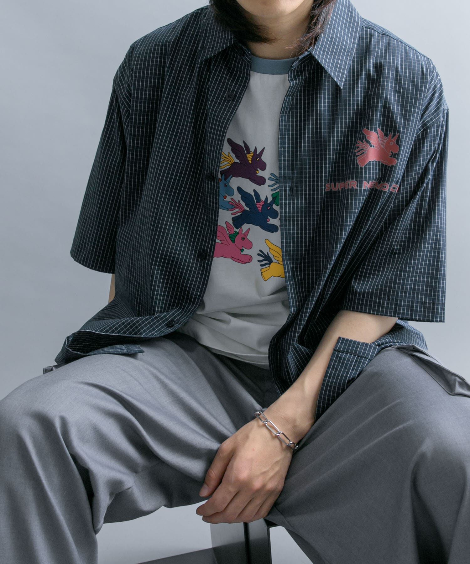 SENSE OF PLACE by URBAN RESEARCH「『別注』SHUHEI KOKI&times;SENSE OF PLACE　チェックシャツ」|シャツ・ブラウス|