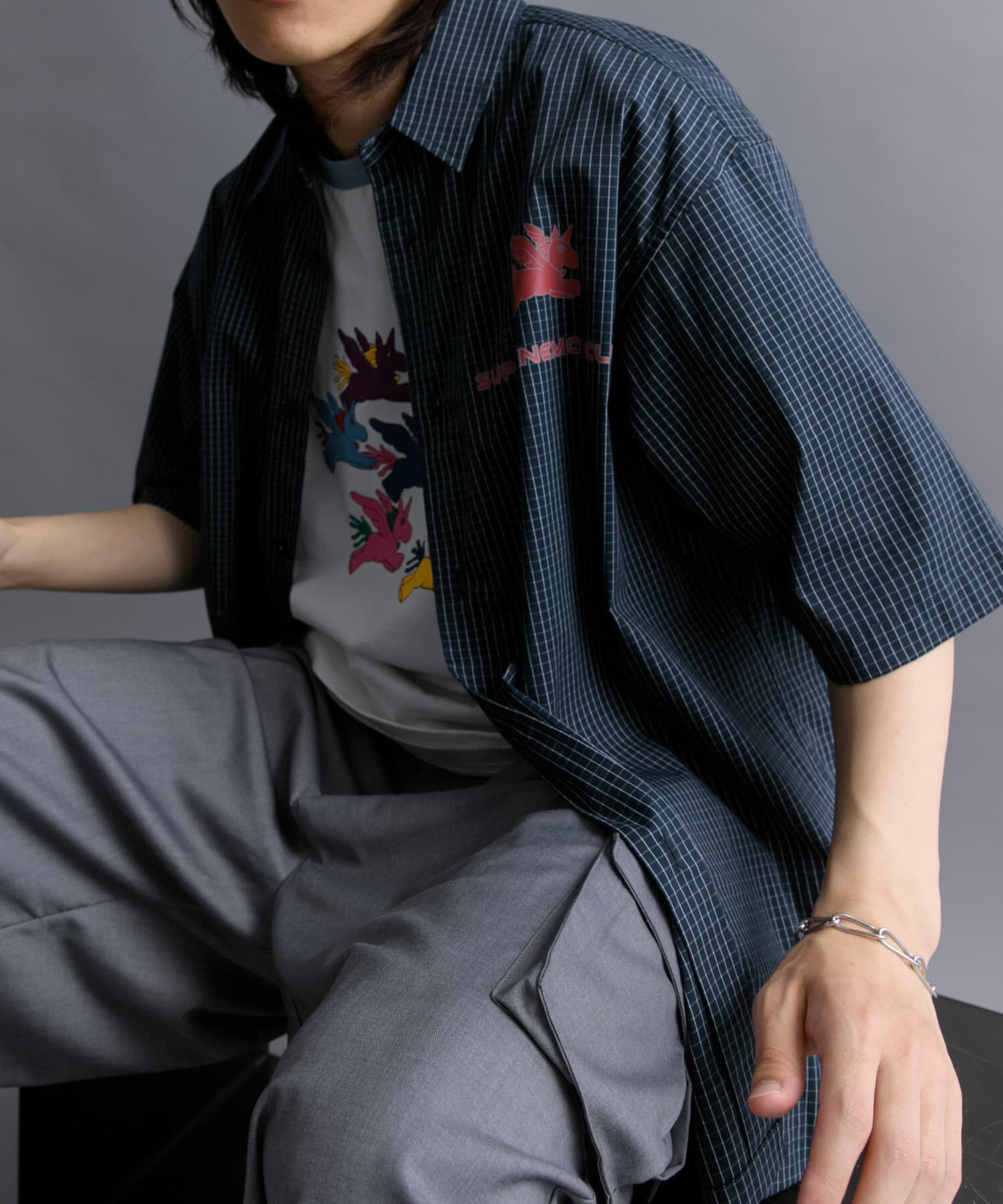 SENSE OF PLACE by URBAN RESEARCH「『別注』SHUHEI KOKI&times;SENSE OF PLACE　チェックシャツ」|シャツ・ブラウス|