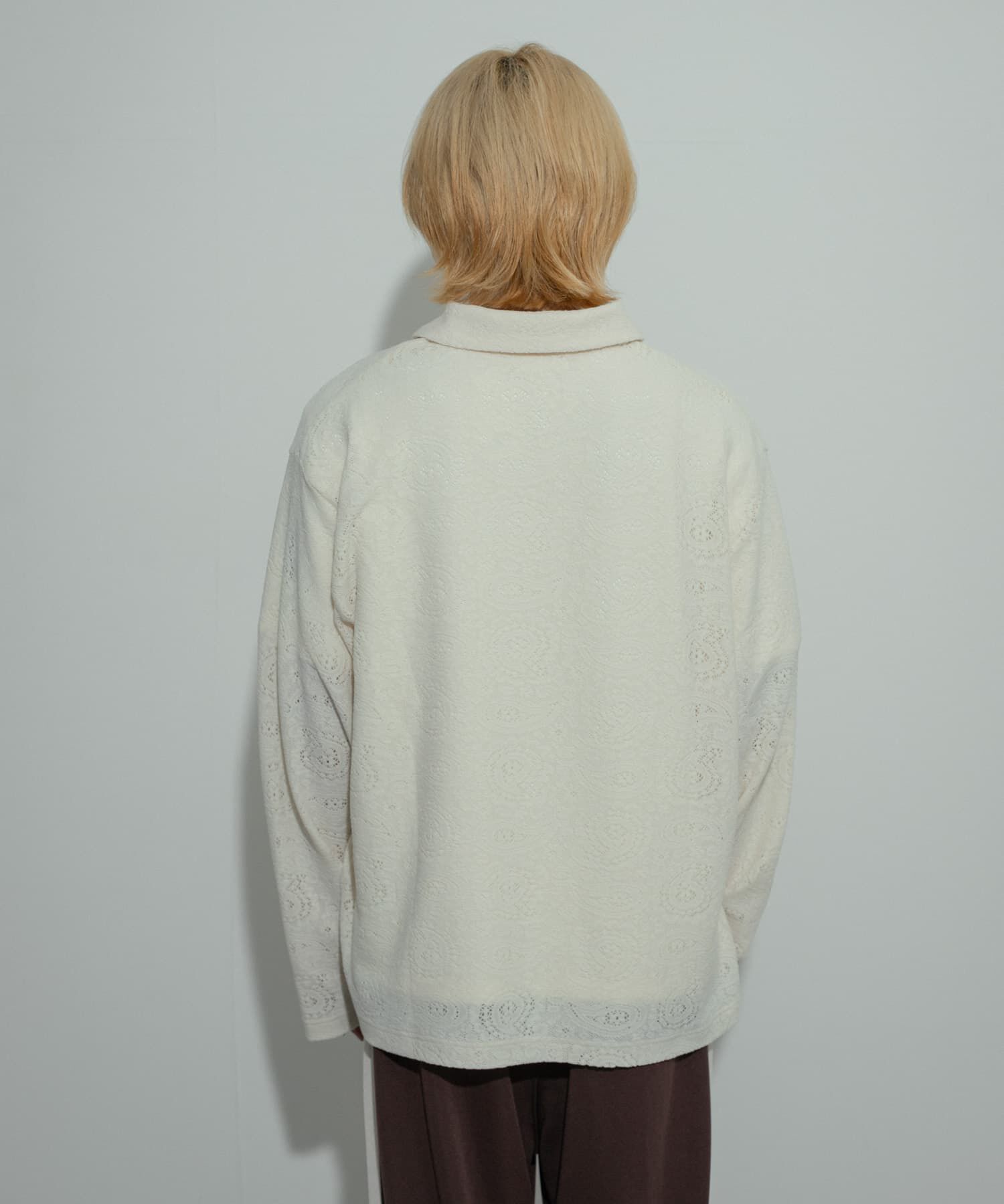 SENSE OF PLACE by URBAN RESEARCH「シアーペイズリーポロシャツ」|ポロシャツ|