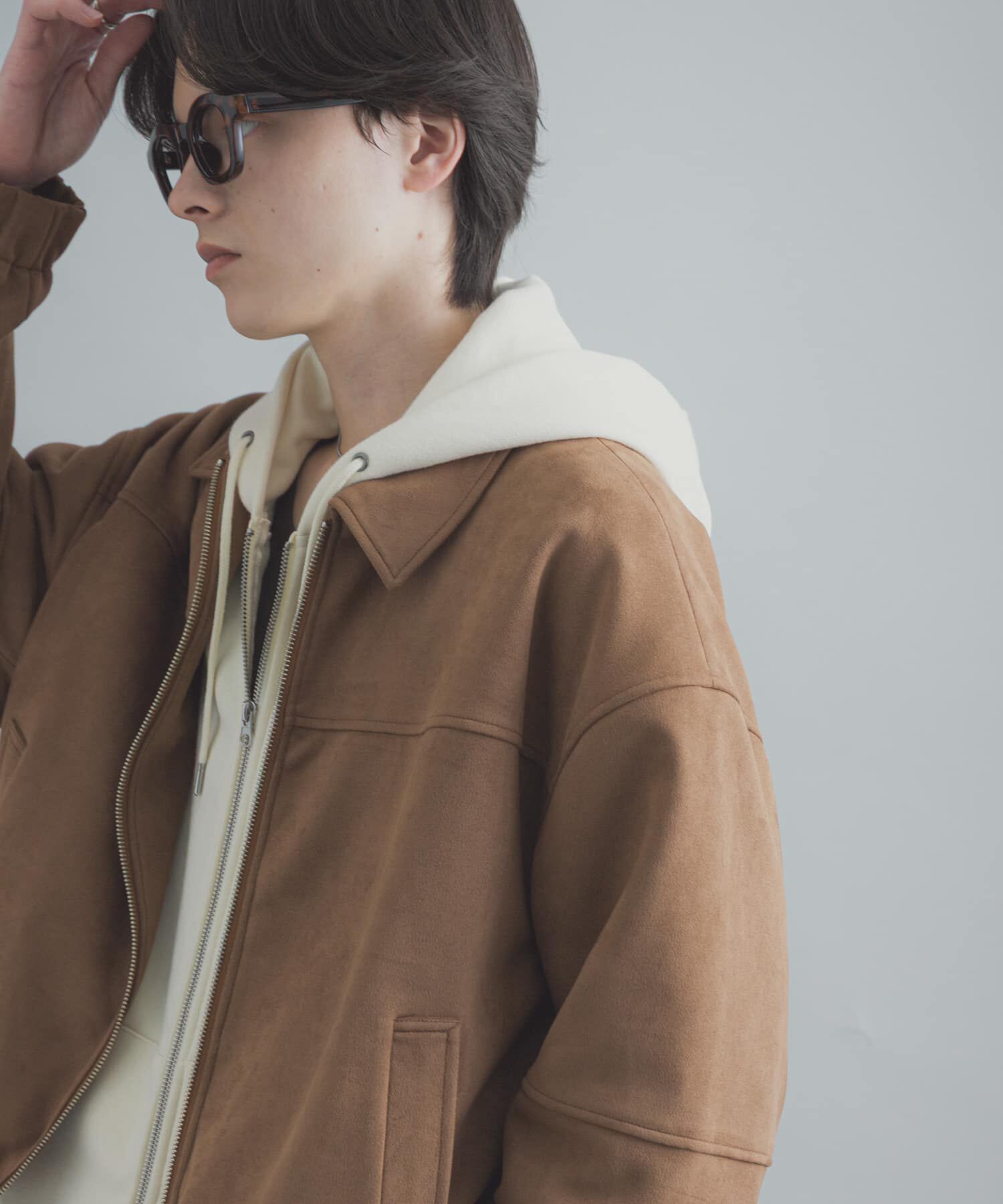 SENSE OF PLACE by URBAN RESEARCH「F/S ZIPブルゾン」|ブルゾン・スタジャン|