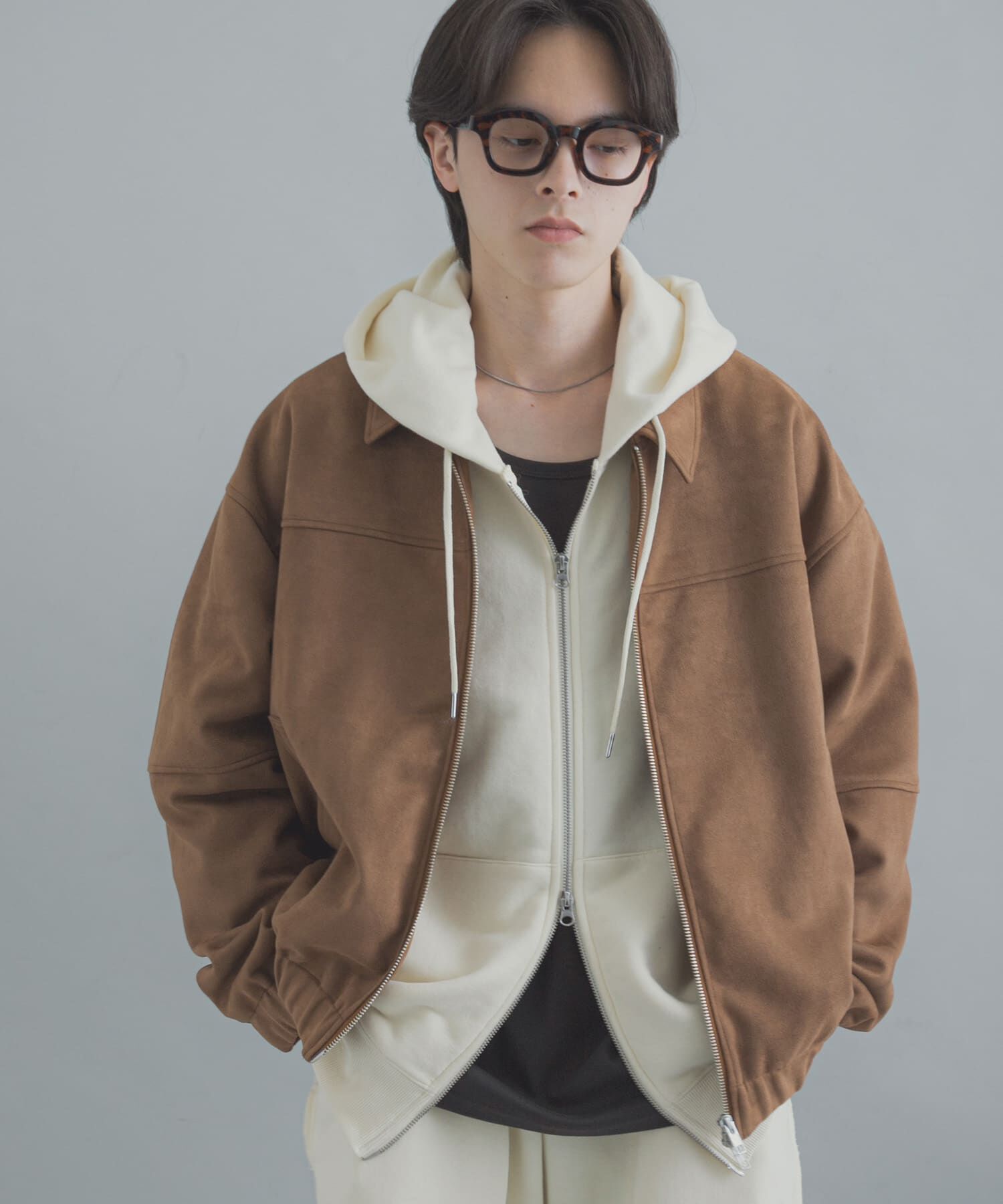 SENSE OF PLACE by URBAN RESEARCH「F/S ZIPブルゾン」|ブルゾン・スタジャン|
