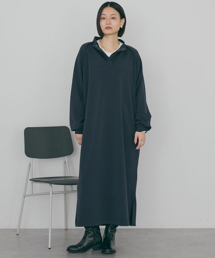 AMERICAN HOLIC「ライン入りポンチワンピース」|ワンピース|Navy