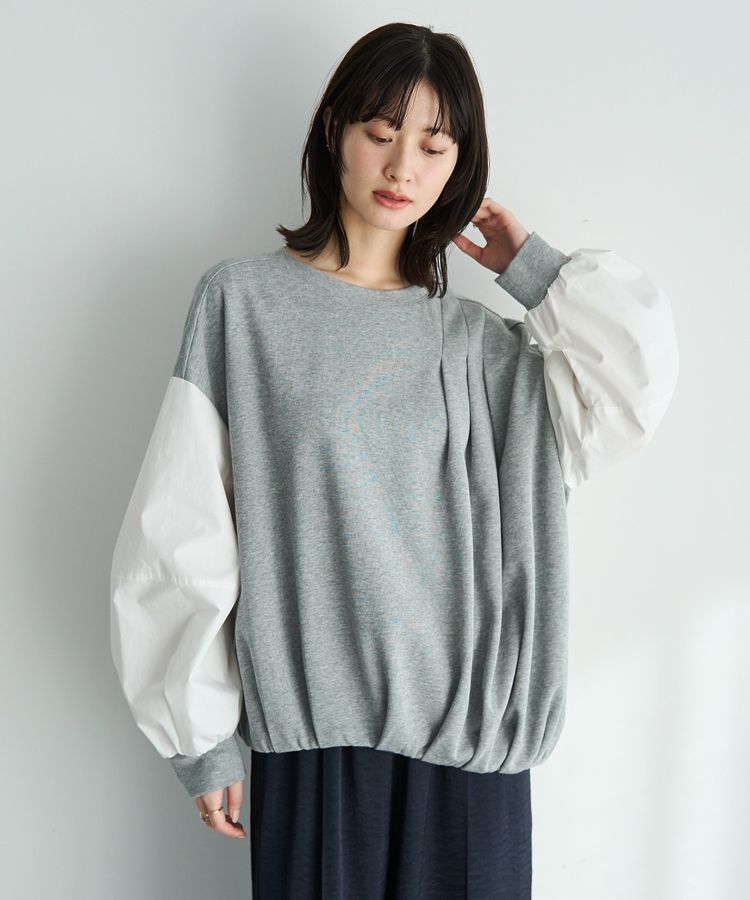 Editt by YECCA VECCA「アシメバルーンプルオーバー」|Tシャツ・カットソー|