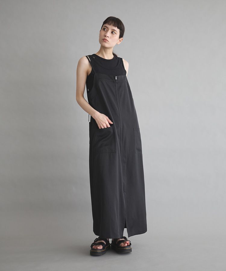 GARAGE OF GOOD CLOTHING「ZIP開きジャンパースカート」|ジャンパースカート|