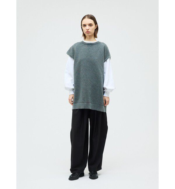 mizuiro ind「mizuiro ind パフスリーブロングT」|Tシャツ・カットソー|