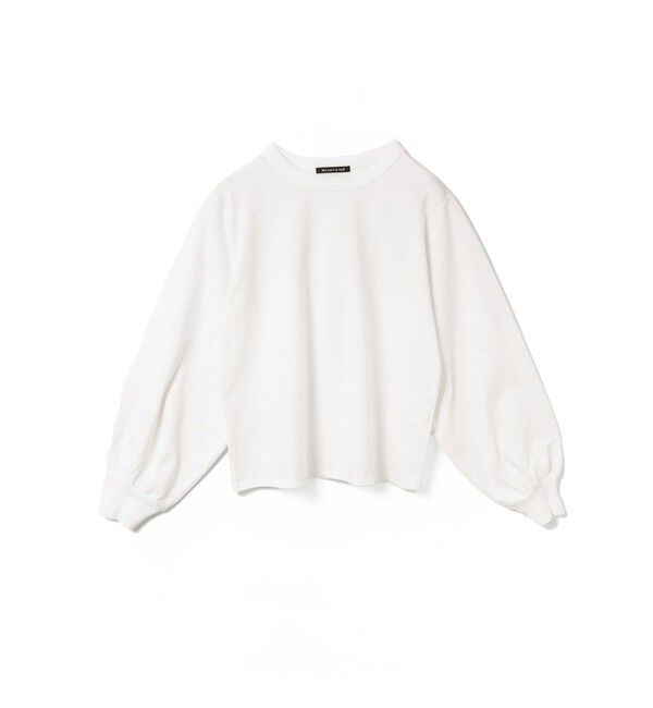 mizuiro ind「mizuiro ind パフスリーブロングT」|Tシャツ・カットソー|オフホワイトA
