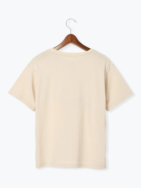 Te chichi TERRASSE「【接触冷感】箔BIGロゴTシャツ」|Tシャツ・カットソー|