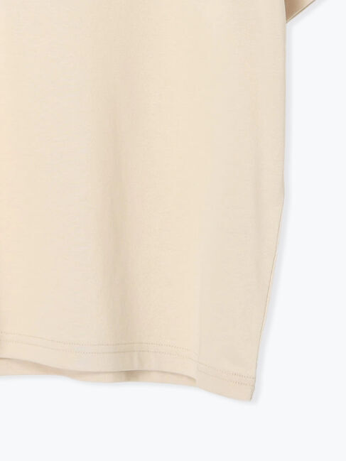 Te chichi TERRASSE「【接触冷感】箔BIGロゴTシャツ」|Tシャツ・カットソー|