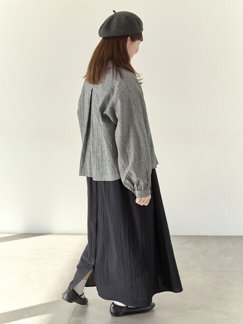 Samansa Mos2「【Cross&times;Staff】ブローチ付シャツジャケット」|その他|