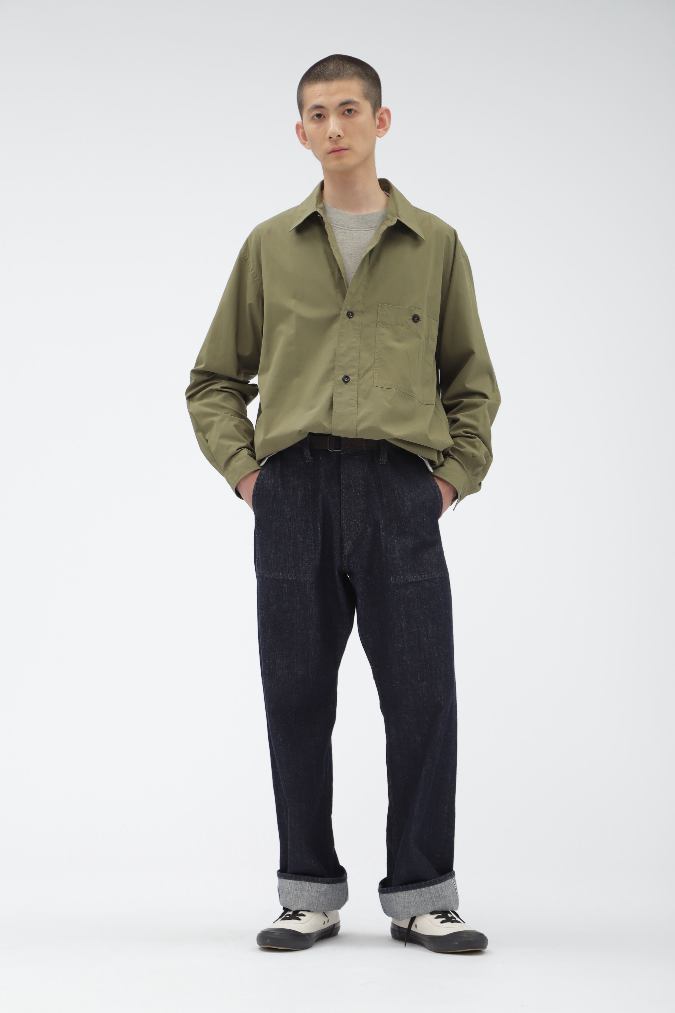 MHL.「UPCYCLING COTTON JERSEY」|Tシャツ・カットソー|
