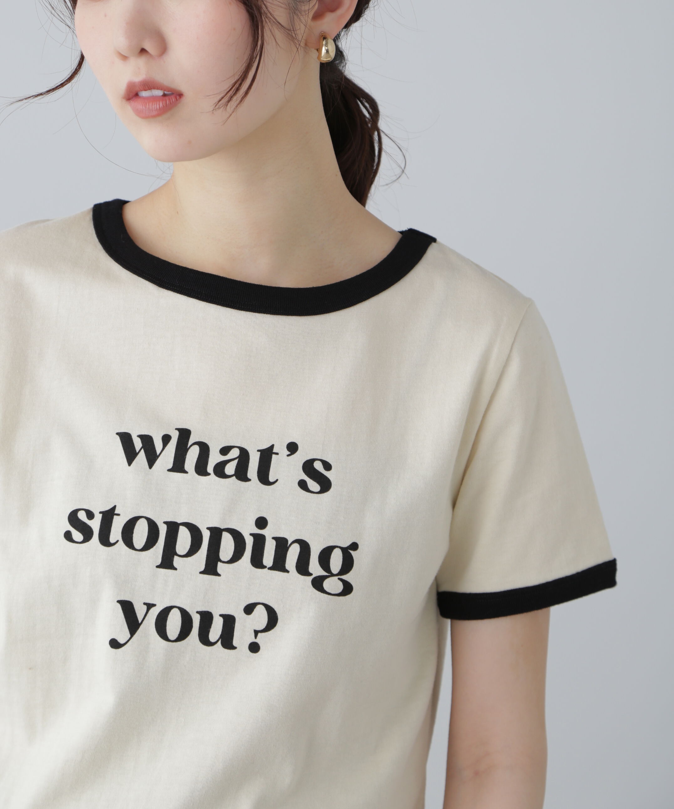  「レトロロゴリンガーT」|Tシャツ・カットソー|