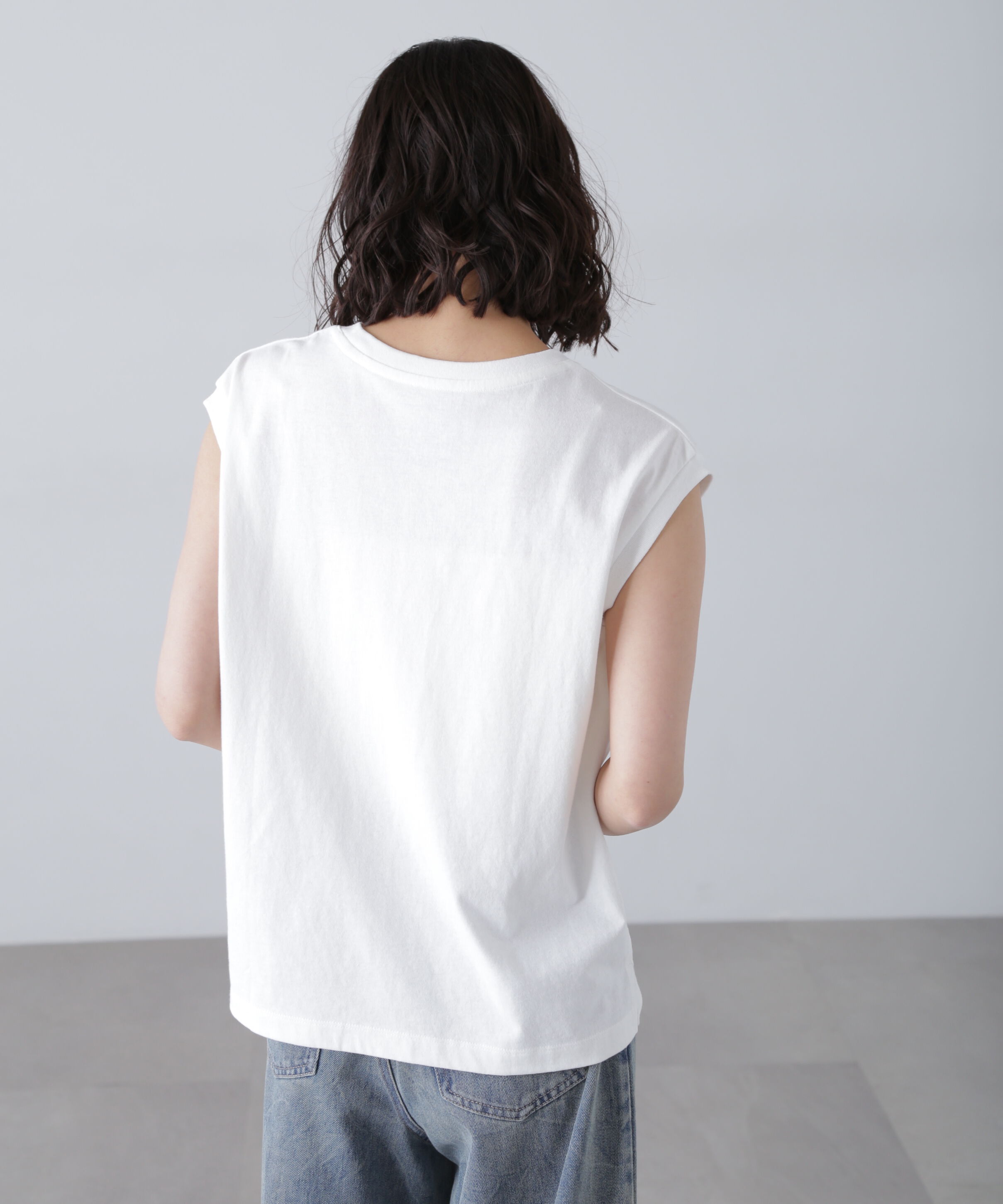  「USAコットンフレンチスリーブTシャツ」|Tシャツ・カットソー|