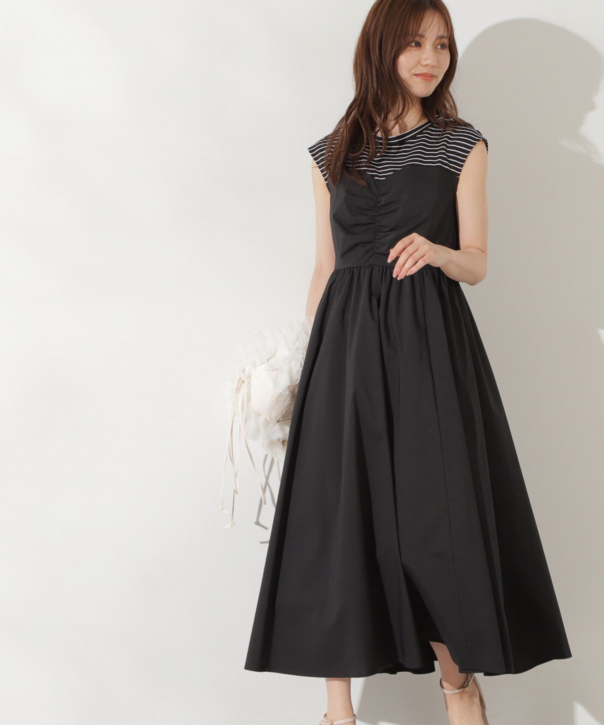 PROPORTION BODY DRESSING「カットドッキングワンピース」|ワンピース|