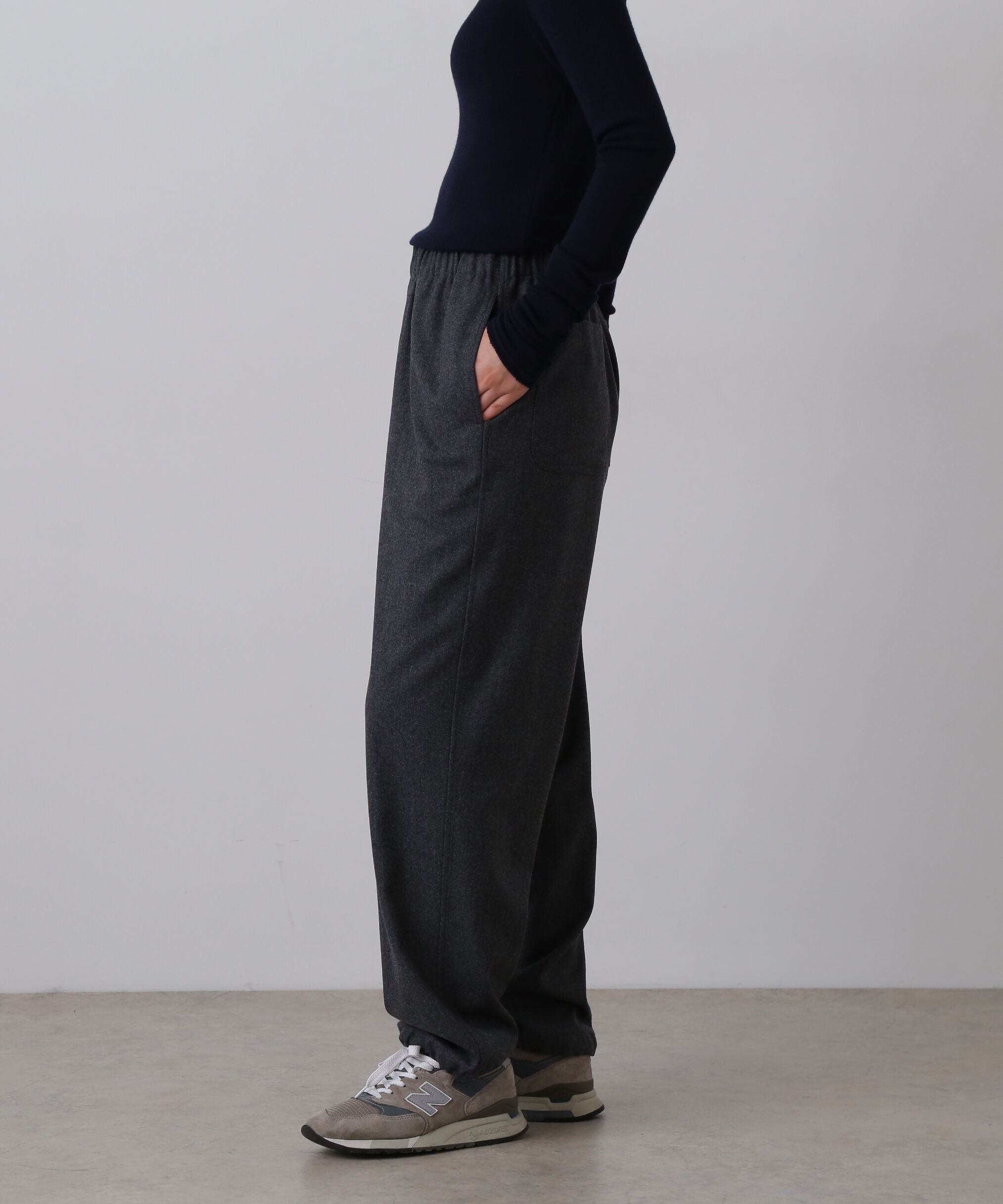 YLEVE 「YLEVE / SUPER120's WOOL FLANNEL EASY TROUSERS」|その他|