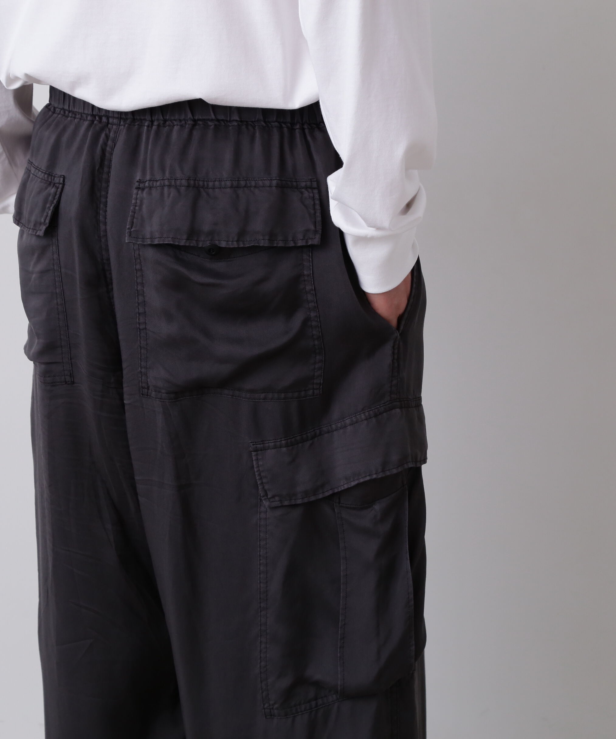 YLEVE 「YLEVE / CUPRA TWILL GARMANT DYE EASY CARGO TROUSERS」|その他|