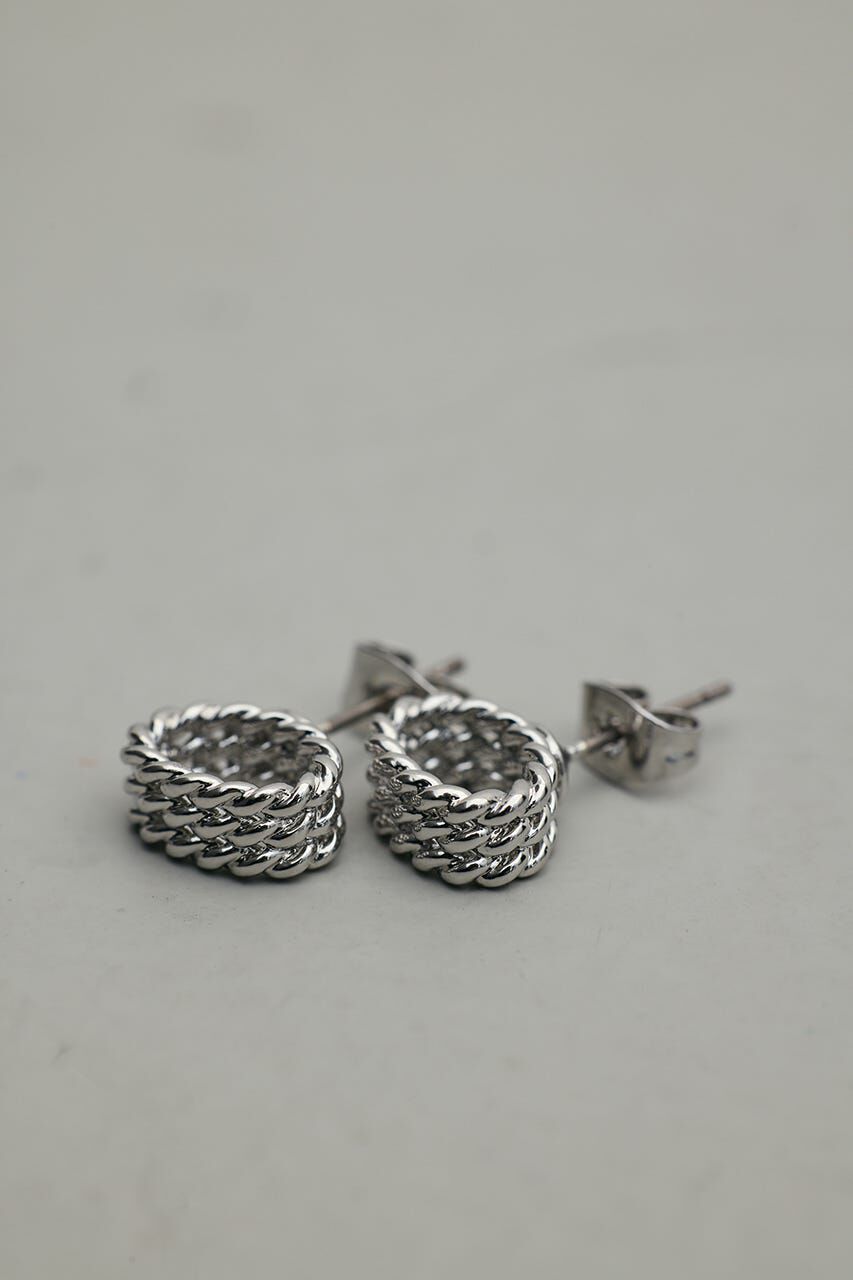 STYLEMIXER「メッシュデザインミニマムピアス」|ピアス|