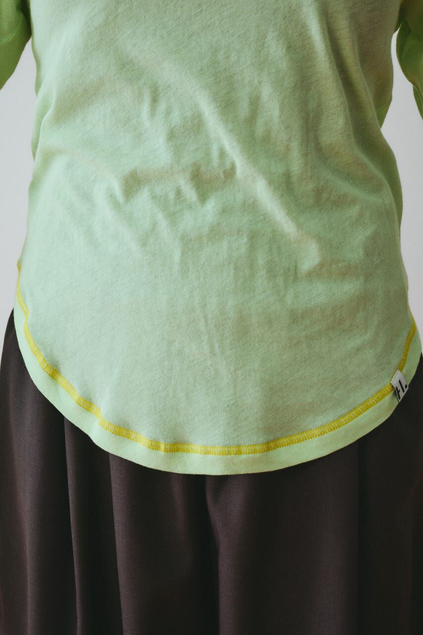 HeRIN.CYE「Sheer mellow tops」|Tシャツ・カットソー|