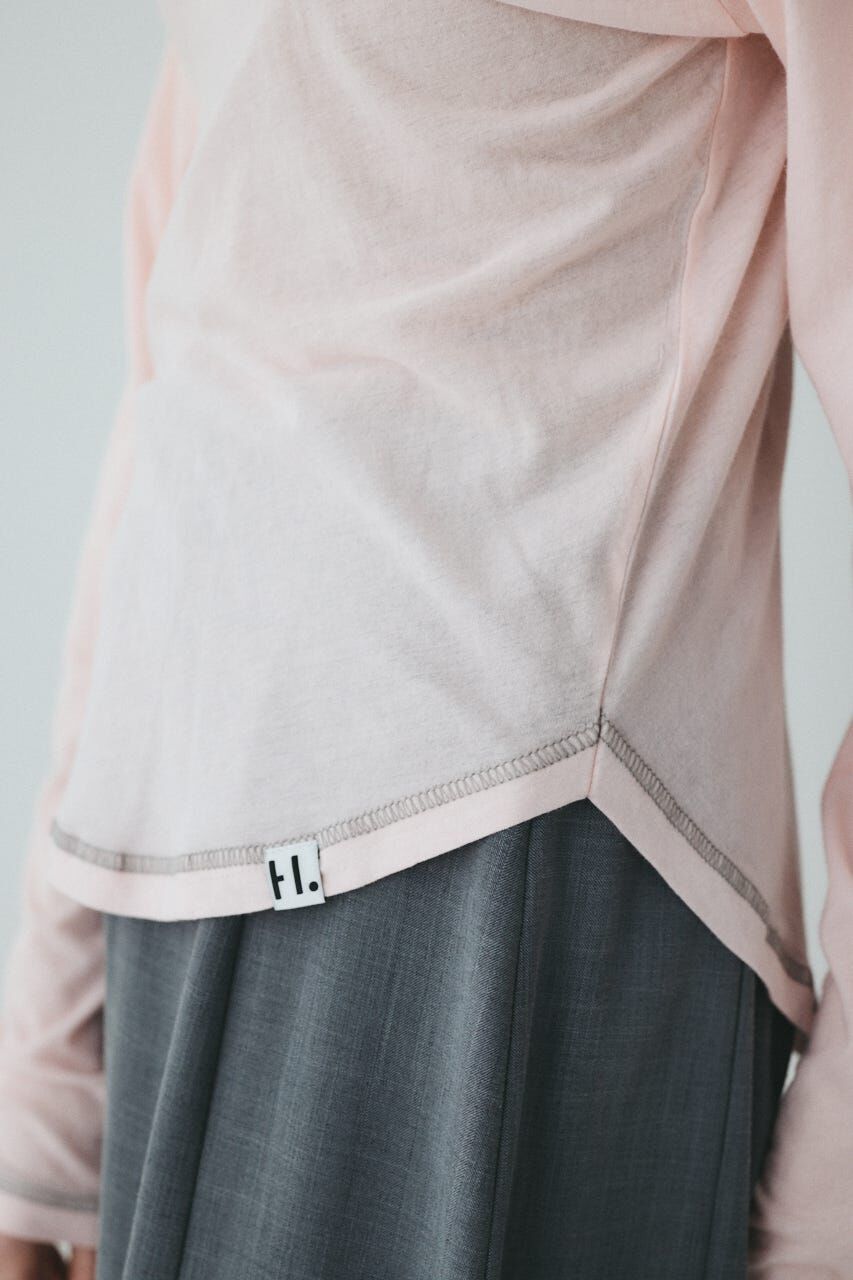 HeRIN.CYE「Sheer mellow tops」|Tシャツ・カットソー|