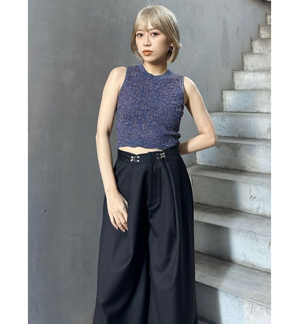 MURUA「2WAYウエストタックワイドパンツ」|その他|