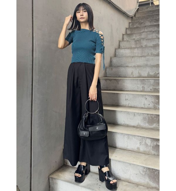 MURUA「2WAYウエストタックワイドパンツ」|その他|
