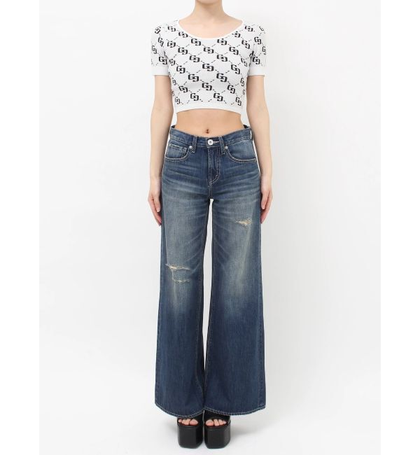 GYDA「GG jacquardラメニットTOPS」|ニット・セーター|