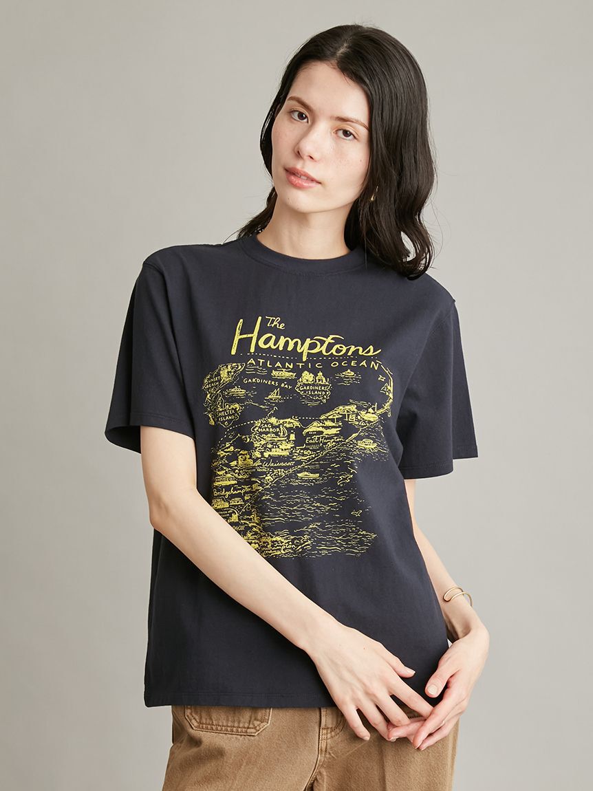 Mila Owen「ＭａｐＰａｔｔｅｒｎグラフィックＴシャツ」|Tシャツ・カットソー|