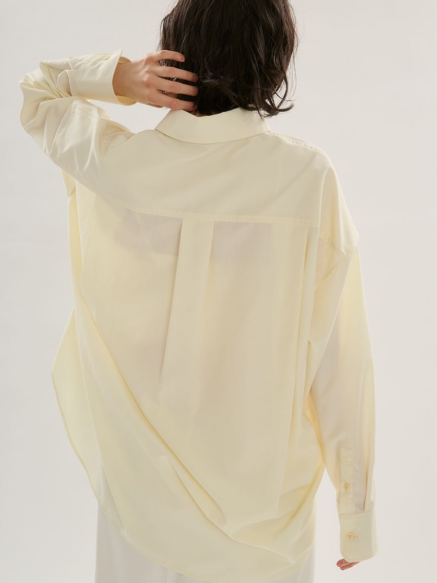 emmi atelier「【LUMISHADE】ベーシックシャツ/UVカット/接触冷感」|シャツ・ブラウス|