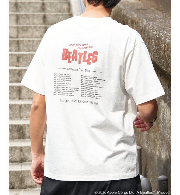 VENCE share style「THE BEATLES ザ ビートルズ ツアープリントTシャツ」|Tシャツ・カットソー|