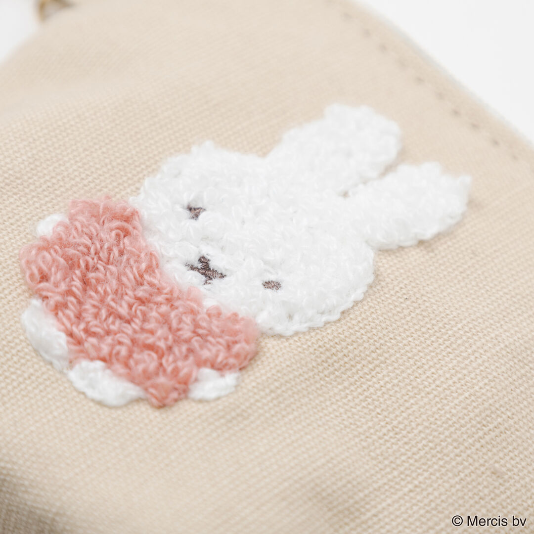  「MIFFY RED＆PINK マイクロミニ台形ポーチ」|ポーチ|