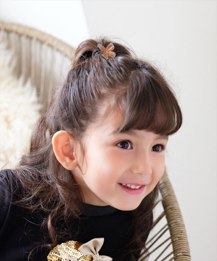 BACKYARD FAMILY「Rora ヘアゴム キッズ 通販 バタフライ ちょうちょ 蝶々 髪ゴム 髪飾り 髪どめ 髪留め」|ヘアゴム・シュシュ|
