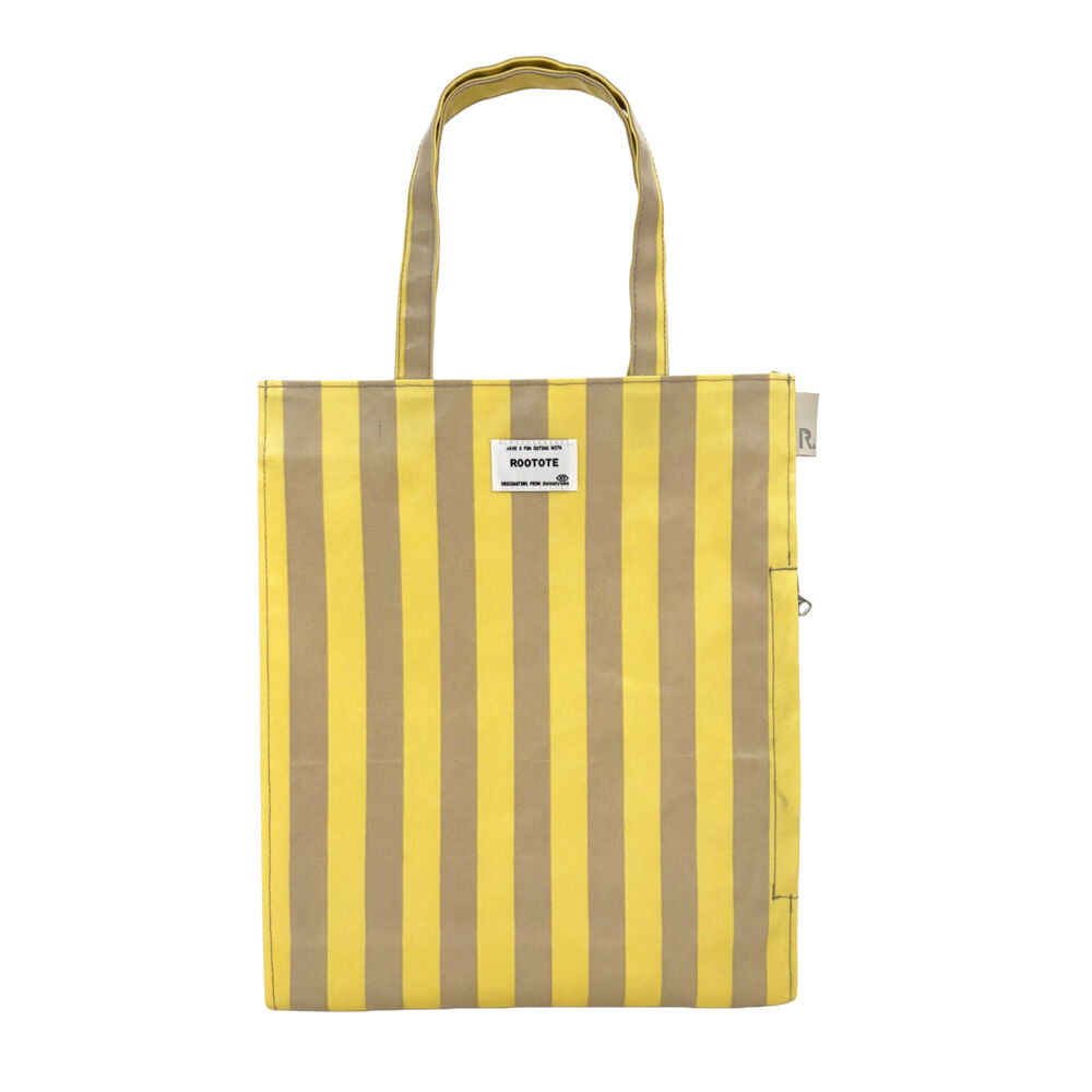 ROOTOTE「ルートート トートバッグ ROOTOTE 3529 通販 トートバック ラミネート レッスンバッグ」|トートバッグ|イエロー1
