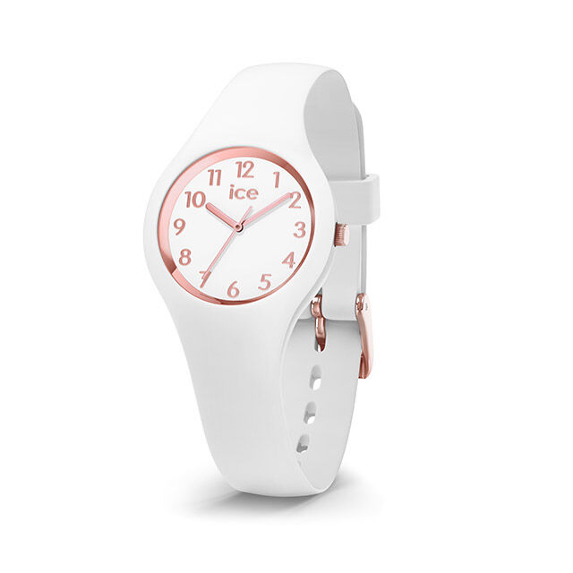 ICE-WATCH「〈ICE-WATCH(ｱｲｽｳｫｯﾁ)〉ICE glam ﾎﾜｲﾄﾛｰｽﾞｺﾞｰﾙﾄﾞ ﾅﾝﾊﾞｰｽﾞ ｴｸｽﾄﾗｽﾓｰﾙ」|腕時計|