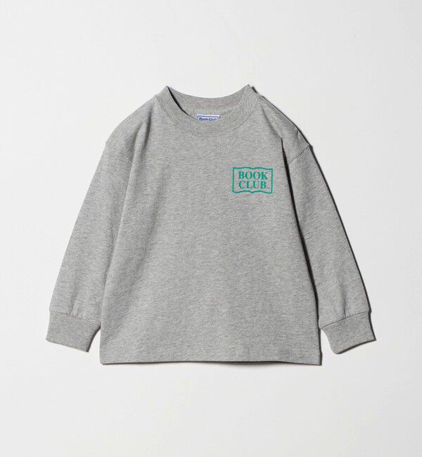 UNITED ARROWS green label relaxing「【別注】＜BOOK CLUB＞ロゴ ロングスリーブTシャツ / キッズ  110cm-130cm」|Tシャツ・カットソー|