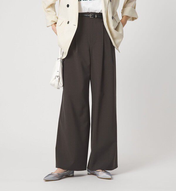 UNITED ARROWS green label relaxing「2タック ワイド パンツ」|その他|
