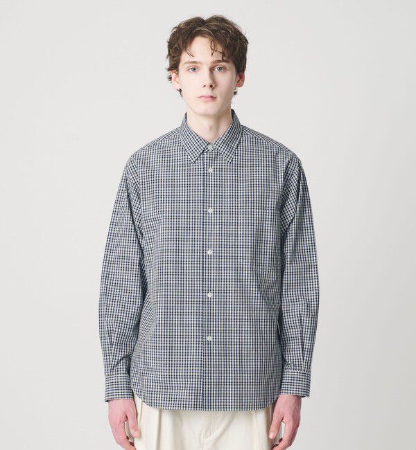 BEAUTY&YOUTH UNITED ARROWS「T/WRTR チェック レギュラーシャツ FORM型」|シャツ・ブラウス|
