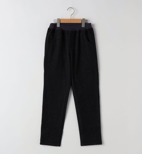 SHIPS KIDS「SHIPS KIDS:140～160cm /ワンダーシェイプ ストレッチ ウォーム パンツ」|その他|チャコールグレー