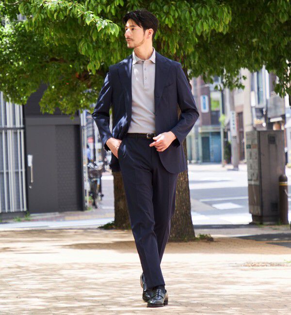 SHIPS「SHIPS:〈FUNCTION〉I Cotoni di Albini ショート スリーブ ポロシャツ」|ポロシャツ|