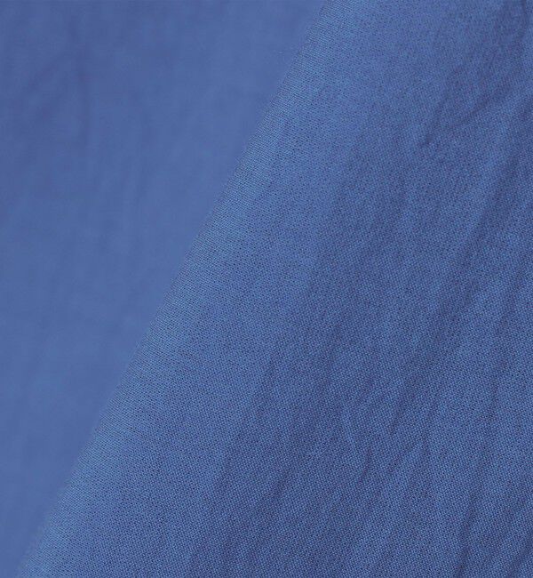 SHIPS any「SHIPS any: JAPAN MADE ブルー ストライプ/ソリッド レギュラーカラー 半袖 シャツ◇」|シャツ・ブラウス|
