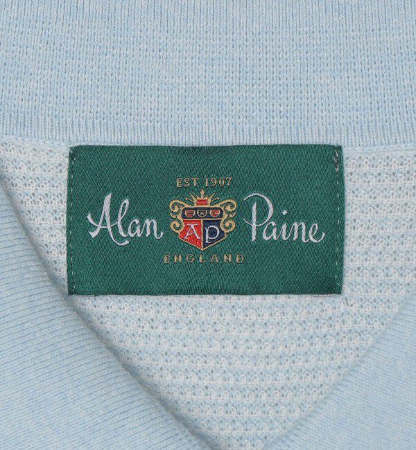 SHIPS「ALANPAINE: 14ゲージ  コットン/リネン/シルク ニット ポロシャツ」|ニット・セーター|