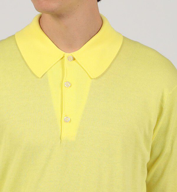 TOMORROWLAND BUYING WEAR「JOHN SMEDLEY  ISIS コットン ポロカラーニット」|ニット・セーター|